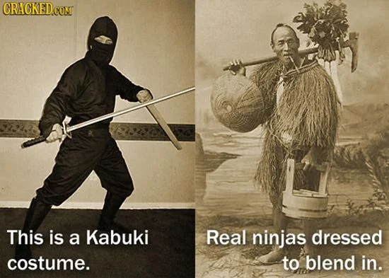 real ninja undercover as farmer