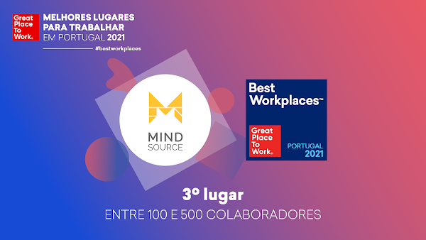 Mind Source recebe prémio “Great Place to Work”