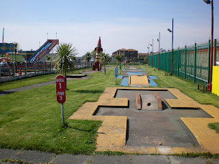 Crazy Golf at Fantasy Island on Canvey Island