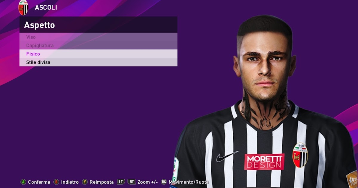 Pes 2021 Faces Gianluca Scamacca By Ando12345 Soccerfandom Com Free Pes Patch And Fifa Updates