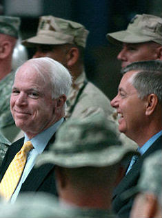 Senators John McCain and Lindsey Graham