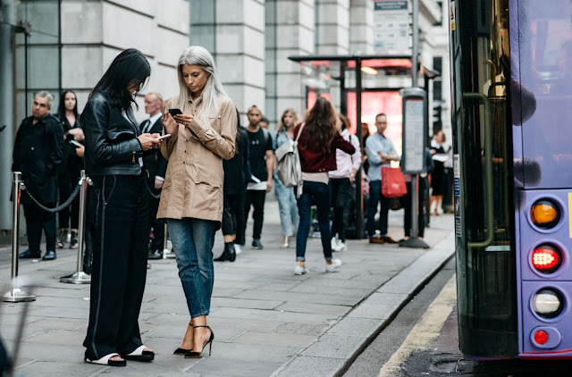 street style new york and london fashion week | british vogue