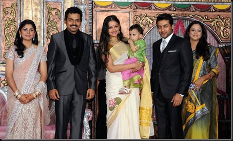 karthi ranjini wedding reception stills-23