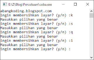 Penting, tapi sedikit yang tahu. Fungsi break, continue, goto, exit(), dan system pada pemrograman Bahasa C.