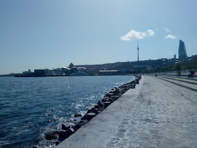 バクーの海岸公園