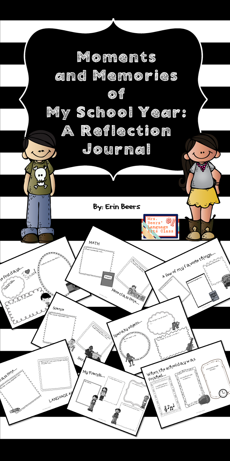 http://www.teacherspayteachers.com/Product/Memories-of-My-School-Year-NO-PREP-End-of-Year-Student-Reflection-Journal-1136893