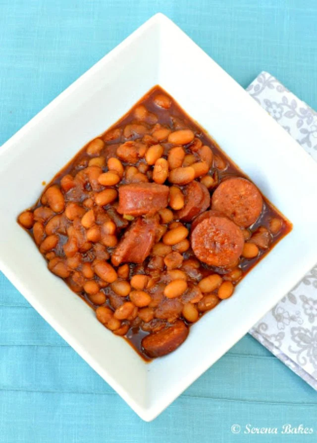 Baked Beans with Sausage