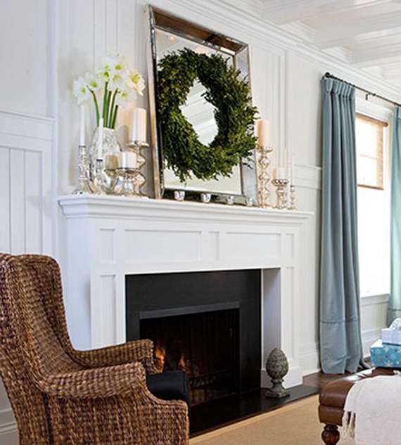The Decorista-Domestic Bliss: Holiday Fireplace decorating...