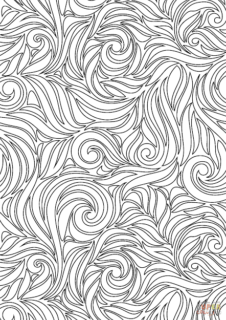 Click The Swirl Pattern Coloring Pages To View Printable Version Or Color  It Online Patible With Ipad And Android Tablets