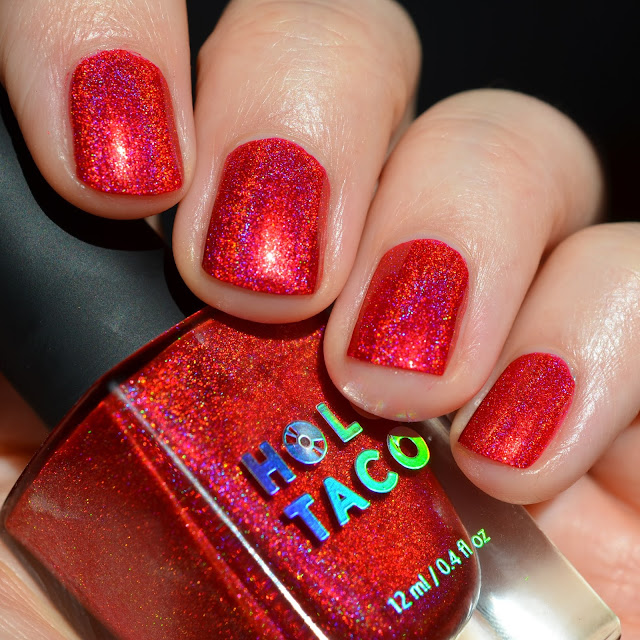 Holo Taco Red Licorice swatch