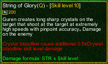 naruto castle defense 6.0 Crystal release String of Glory detail