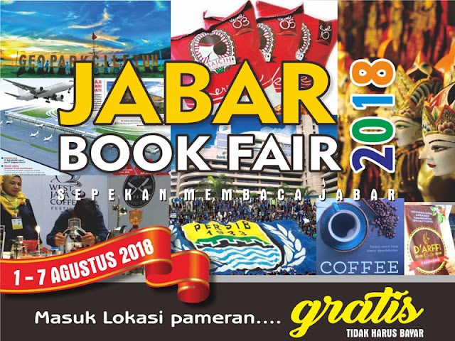 Jabar Book Fair Digelar 1-7 Agustus 2018 di Landmark Bandung