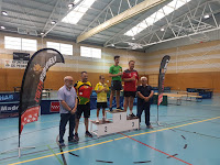 Chong Liu: 3º en 5ª categorías (Jan Roos recogiendo el premio en su lugar)