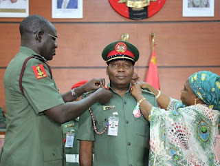 Nigerian Army Promotes 45 Generals