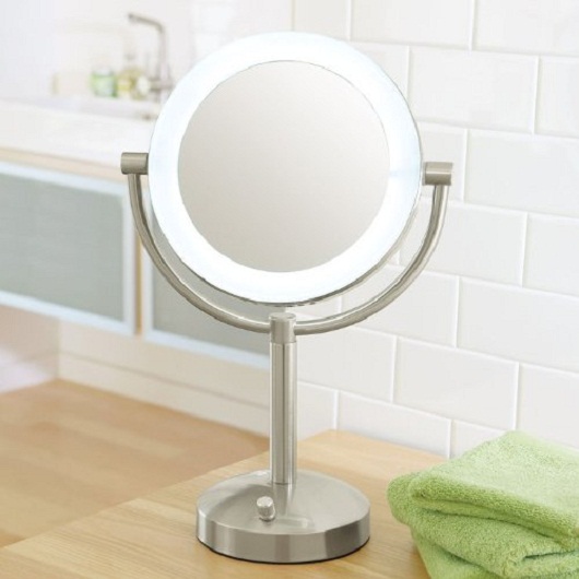 bedroom mirror with lights uk