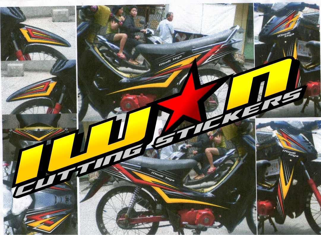 68 Modifikasi Stiker Motor Fit X Terkeren Pinus Motor