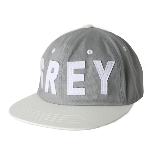 Baseball Cap with GREY Patch
