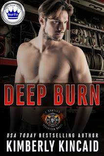 romance novel covers, romantic suspense, Royal Pick, Deep Burn by Kimberly Kincaid