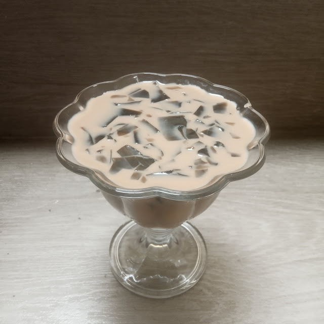 resep es cincau cappucino