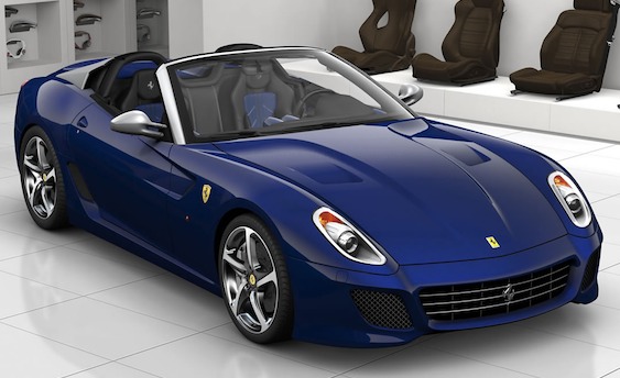 2011 Ferrari 599 SA Aperta