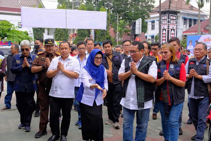 Wali Kota Siantar Sambut Peserta Ekspedisi Kaldera Toba, Ajak Keliling Kota Naik Becak BSA