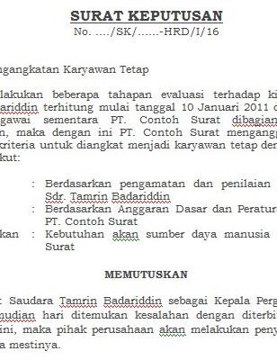 Contoh Surat Perjanjian/Keterangan Jual Beli Kebun sawit 