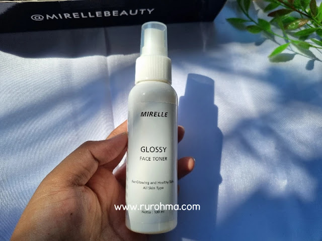 Review Mirelle Glossy Face Toner
