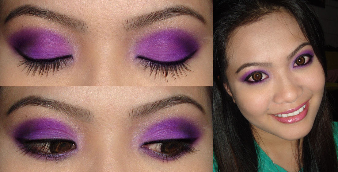 smoky purple eye makeup. Purple Smokey Eye Requested By