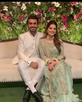 Minal khan Engagement pictures
