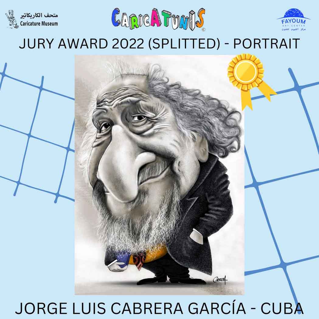 Winners of the 3rd Annual International Competition for Caricature & Satirical Portrait "Caricatunis 2022"