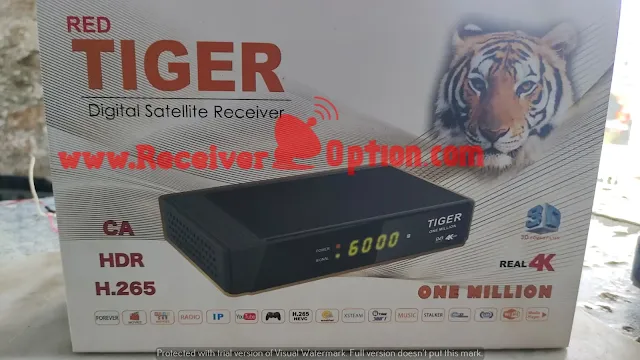 TIGER ONE MILLION HD RECEIVER NEW SOFTWARE V4.34 17 MAY 2022