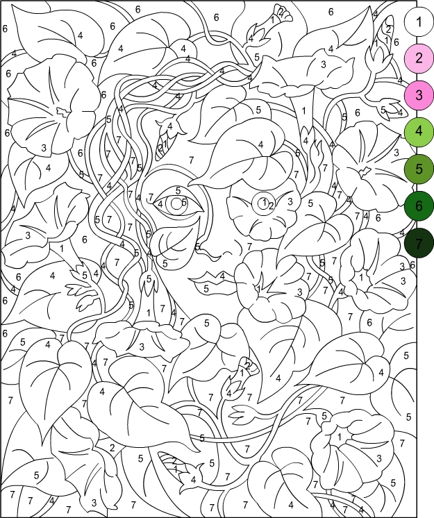 Color By Number Coloring Pages For Adults Coloring Pages Coloring Wallpapers Download Free Images Wallpaper [coloring654.blogspot.com]