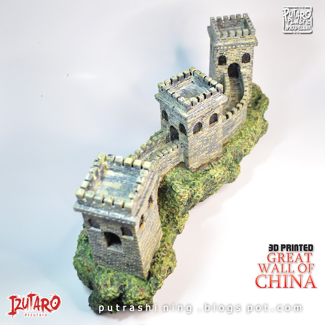 Great Wall Of China Diorama | 3D Print | Hand Painted by Putra Shining | Izutaro