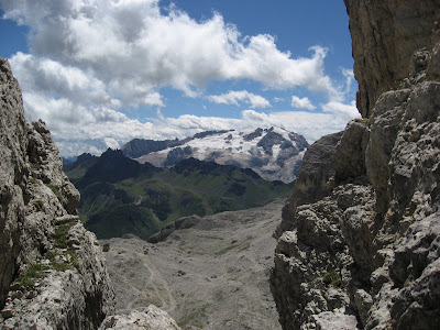 Aussicht auf die Marmolada