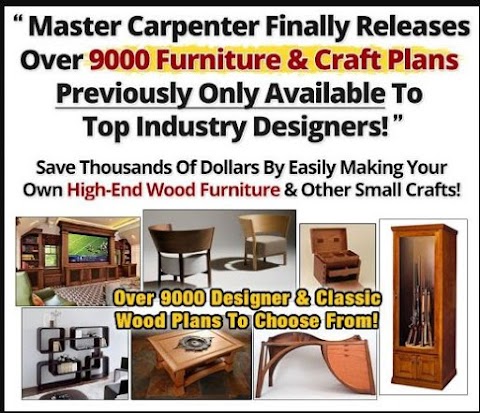 Furniture Craft Plans -9,000 plans for your home furniture, wood crafts, and anything that is made of wood