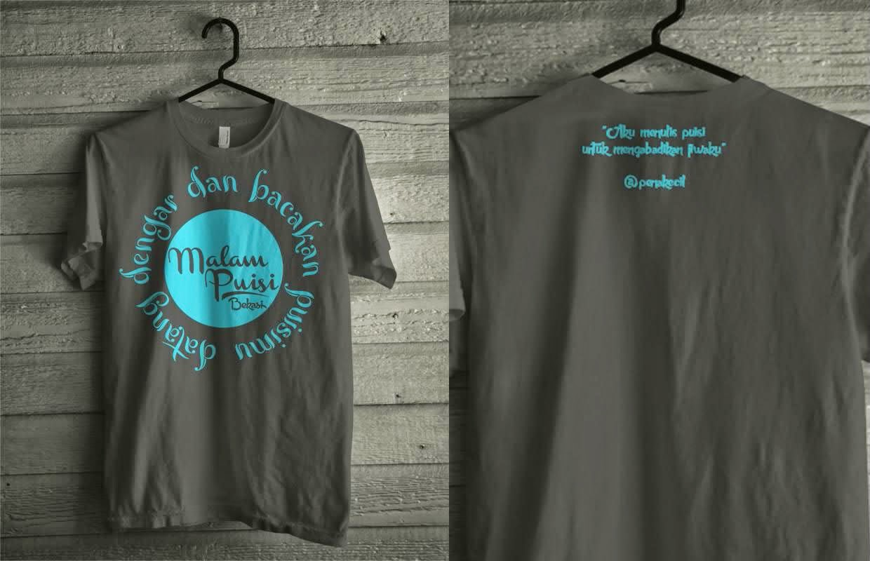  Gambar  Desain Kaos  Distro  Depan Belakang