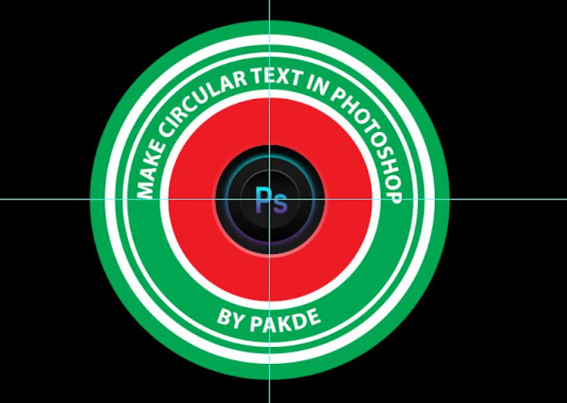 make circular text in photoshop