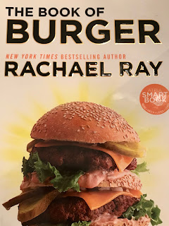 Rachael Ray, Book of Burger, burger recipes, caribbean burgers with mango salsa, sriracha