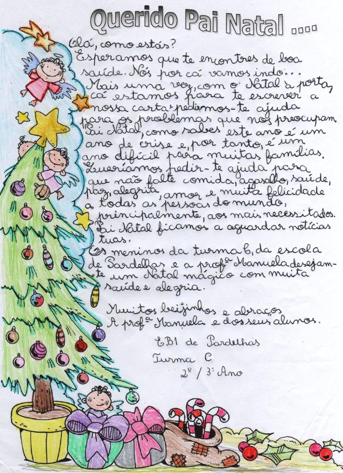 Turma dos 25: Carta ao Pai Natal