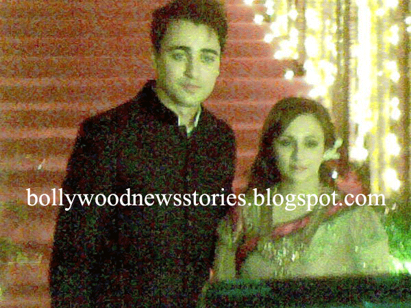 Imran khan and Avantika Malik At thier Wedding