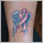 Breast Cancer Tattoos Symbol Design