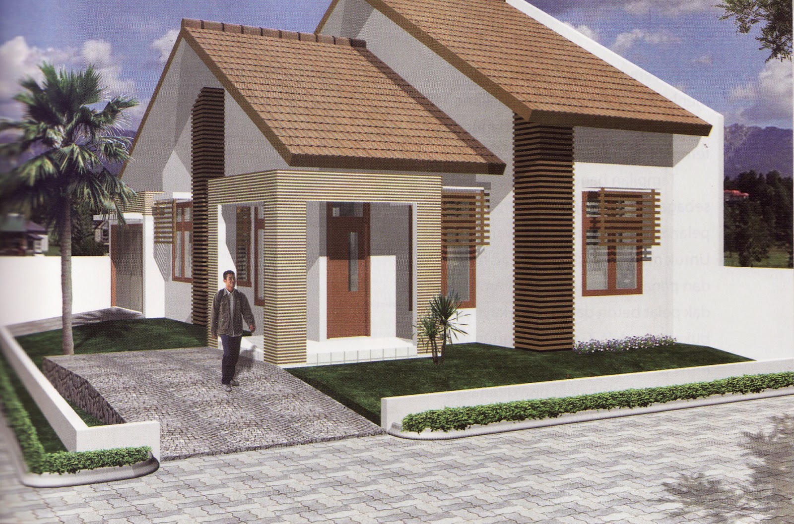 Kumpulan Gambar Desain Rumah Hook minimalis 1 Lantai Type 