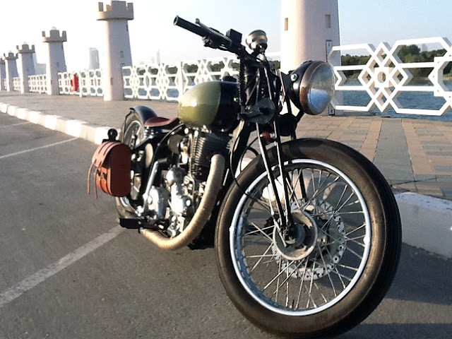 Custom Royal Enfield Bobber | Royal Enfield Bobber | The Machismo | Royal Enfield Bobber for sale | Royal Enfield Bobber motorcycle | Royal Enfield Bobber kit | way2speed.com