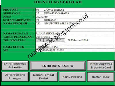 Administrasi Ujian Sekolah 2023