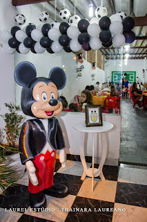 decoração mickey futebol