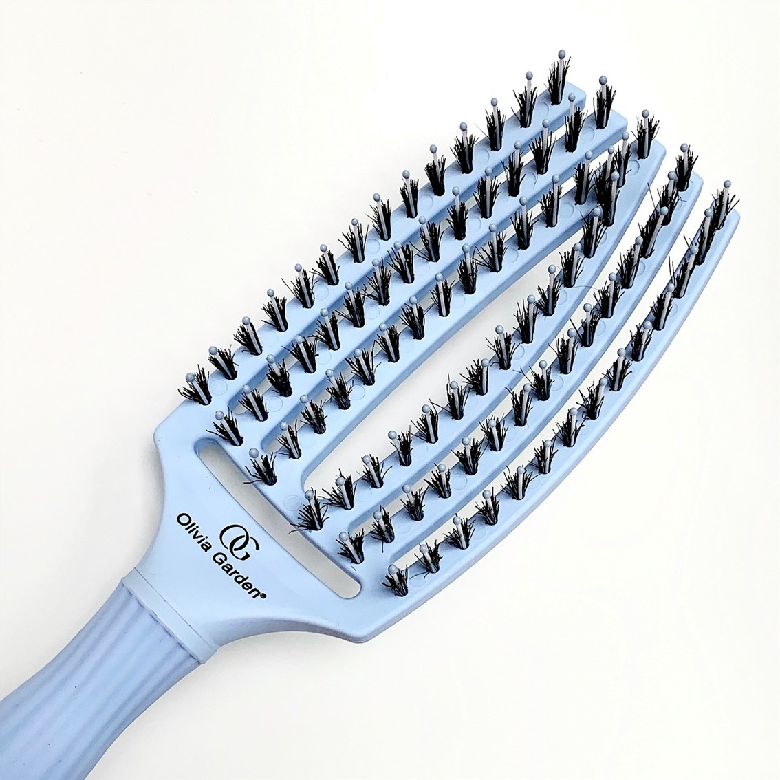 Olivia Garden Finger Brush Combo Medium Pastel Blue