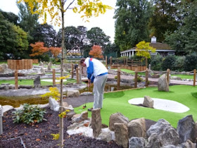 Putt in the Park Mini Golf Course at Wandsworth Park in London