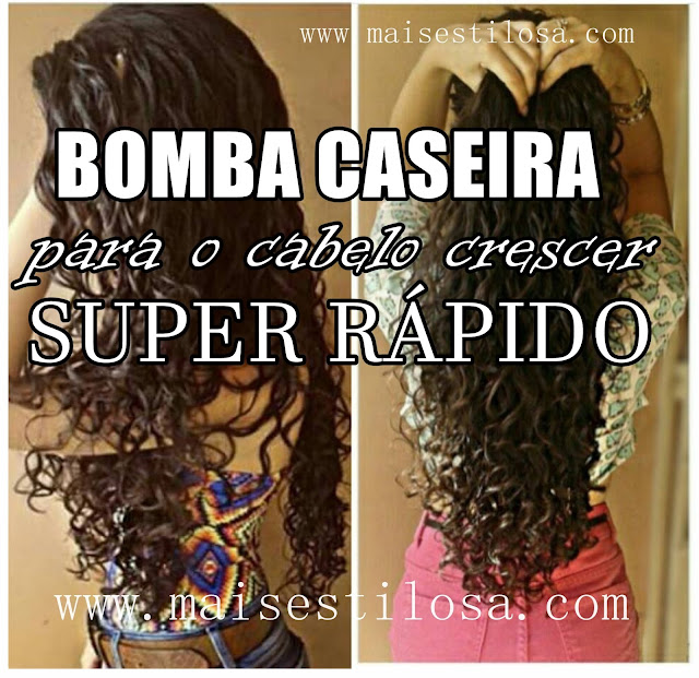 tratamento caseiro para o crescimento do cabelo