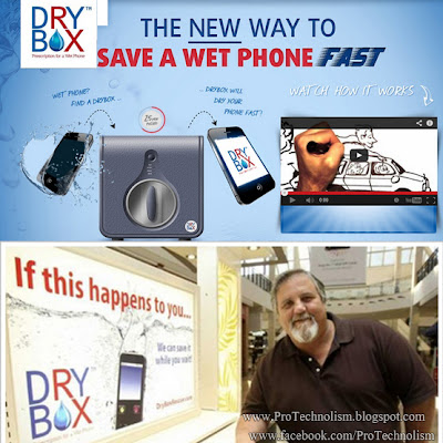 fast way to dry iphone smartphone using dry box