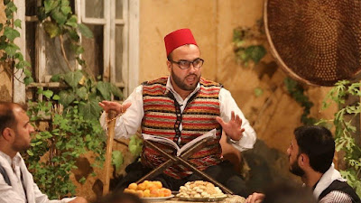 "حكواتي الغوطة" دراما من إنتاج تلفزيون الآن تروي قصص الثورة السورية   من مسرح الغوطة الشرقية   